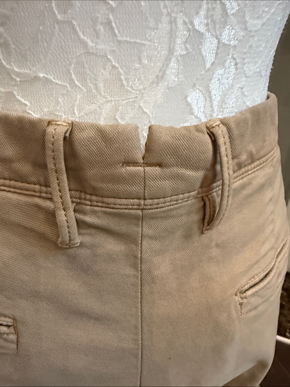Listing title: Incotex Slacks Desert Tan Slim Fit Chino Trousers 32 - Picture 8 of 16